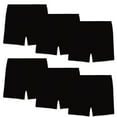 thumbnail image 1 of Girls Short Under Dress Dance Tight Safety Short Soft Bike Leggings Pack of 6, Sports Play Underdress 7-8 Years, 1 of 5