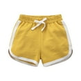 thumbnail image 1 of 1-16 Years Boys Girls Athletic Shorts Active Running Beach Shorts Quick Dry Swim Trunk Casual Shorts, 1 of 5
