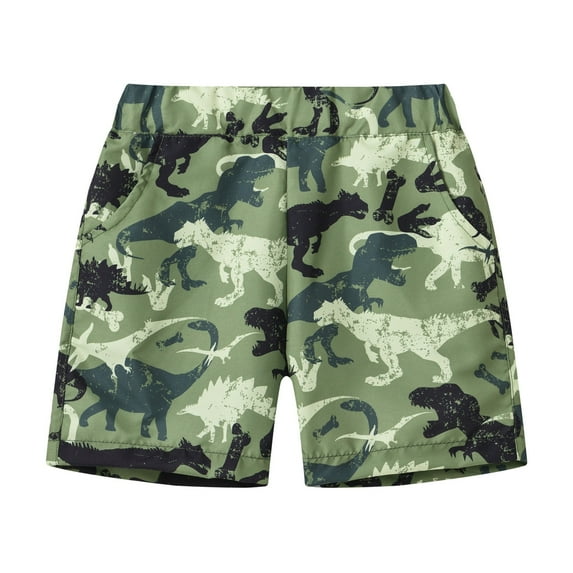 Girls Shorts Child Casual Style Floral Printing Summer Hawaii Holiday Beach Floral Ag Short Pants Sizes 6-7 Years