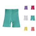 thumbnail image 1 of Girls Shorts Girls Summer Clothes 2025 Girls Summer Shorts Thin Comfortable Stretchable Casual Underwear Layer Front Solid Color Pants for Toddler Kids Daily Wear, 1 of 4