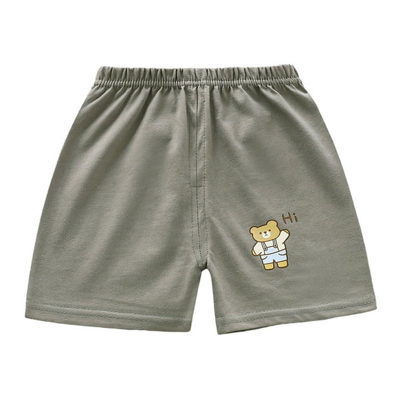 Girls Shorts Size 6 Girls Bermuda Shorts Knee Length Straight Leg Long Shorts Loose Casual Solid Drawstring Elastic Waist Short Pants