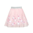thumbnail image 1 of Girls Skirt Pink Bunny Rabbit Sequins Sparkling Tutu Dancing 6 Years, 1 of 6