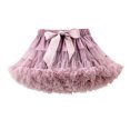 thumbnail image 1 of Girls Skirts Elastic Chiffon Petticoat Puffy Tutu Tulle Skirt Princess Ballet Dance Pettiskirts Underskirt Multi-Layer PK5 1-3 Years, 1 of 3