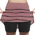 thumbnail image 1 of Girls' Skort Sports Tennis Skirt Solid Color Loose High Waist A-line Skirt for Girls 2-12Y, 1 of 5
