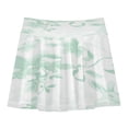 thumbnail image 1 of Girls' Skorts Elastic Waist Skorts with Inner Shorts Athletic Workout Shorts Skirts Mint Green Rabbits X-Small, 1 of 9