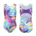 thumbnail image 1 of Girls Sleeveless Ballet Gymnastics Leotards - Kids Athletic Dancewear Unitards 3-14Y, 1 of 10