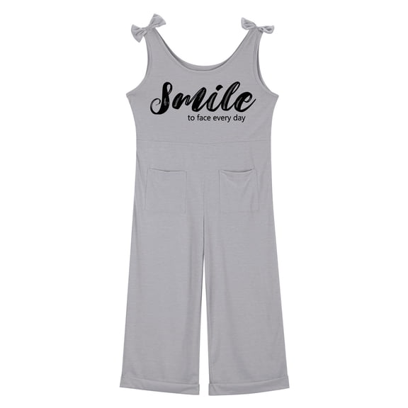 Girls Sleeveless Jumpsuit Grey Rompers with Pockets Toddler Girl Summer Outfits Cute Teen Clothes 9-10 Years Girls Fashion