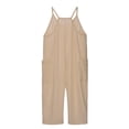 thumbnail image 1 of Girls Sleeveless Jumpsuit Summer Outfits For Girls Loose Rompers Adjustable Leg Cute Outfits For Girls 10-11 Years, 1 of 9
