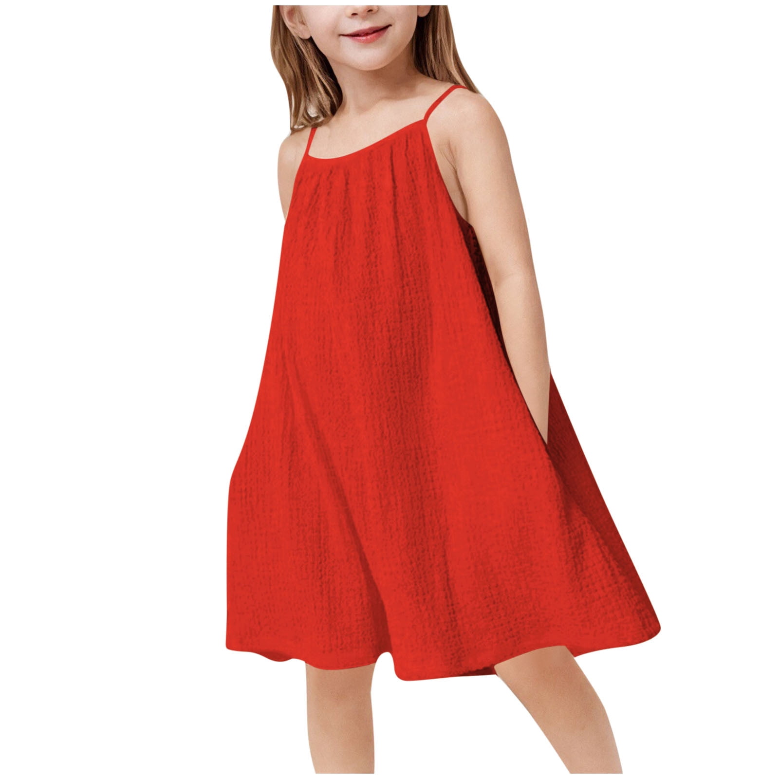 Girls Sleeveless Short Romper main image 1