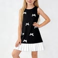 thumbnail image 1 of Girls Sleeveless Summer Tank Top Dress Floral Print Casual Slim Fit, 1 of 7