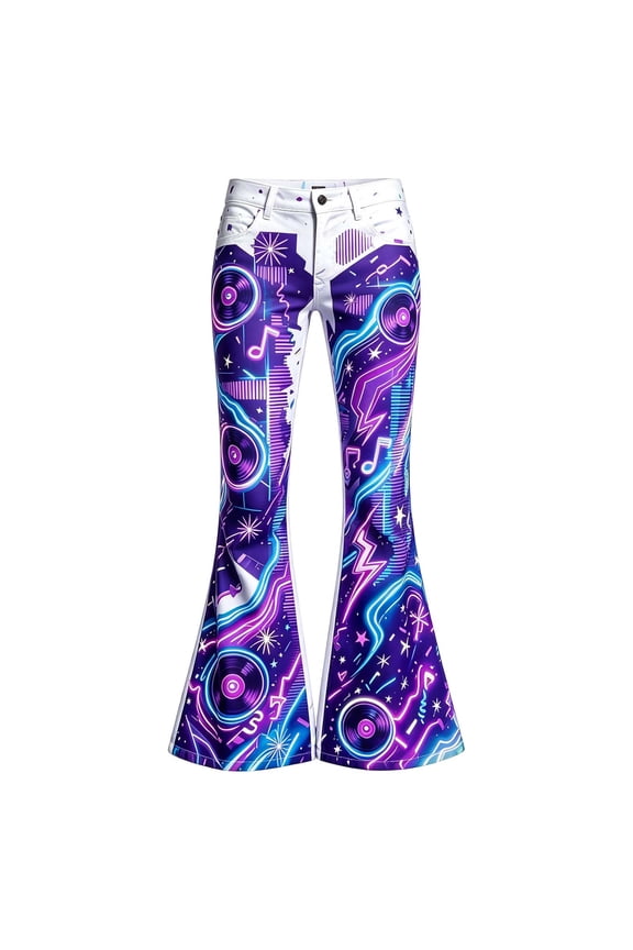 Girls Slim Fit Flared Pants For Everyday Wear Modern Half Width Calf Length Style Clean School