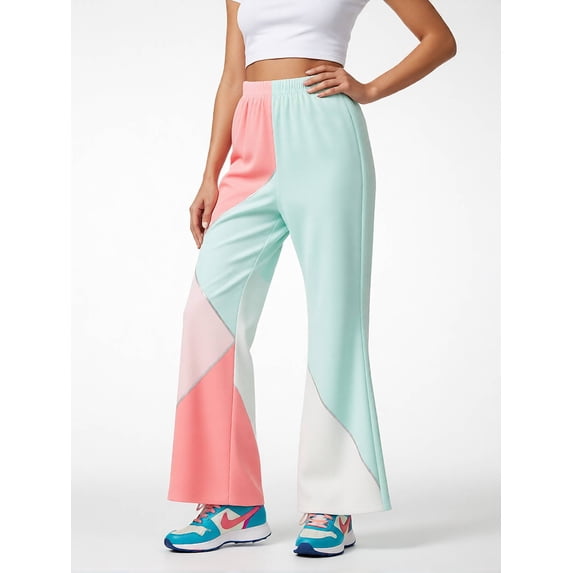 Kids Versatile Bell Bottom Pants Regular-Fit Wide Leg Bell Bottom Flare Leggings for Girls Tween Girls Age 8-13