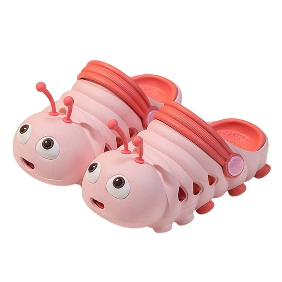 Girls Slippers For Toddlers Soft Breathable Summer Shoes Lightweight Kids Sandals Indoor Outdoor Comfortable Baby Slides,Toddler Slippers(Size:6-12 Months)