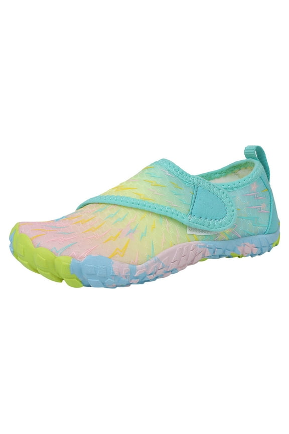 Girls Sneakers Children Comfortable Soft Soled Beach Wading Shoes Outdoor Dual Purpose Fitness Swimming Shoes
