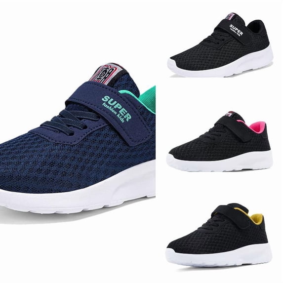 Girls Sneakers Lightweight Breathable Running Shoes for Girls Casual Walking Tennis Sneakers