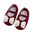 thumbnail image 1 of Girls Sneakers Sizes 12-15 Months Soft Princess Walkers Comfortable Breathable Outdoor Trendy Red Walking Shoes, 1 of 6