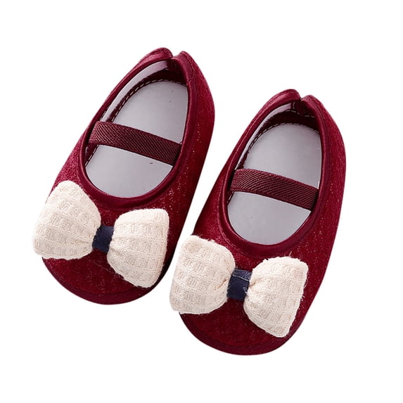 Girls Sneakers Sizes 12-15 Months Soft Princess Walkers Comfortable Breathable Outdoor Trendy Red Walking Shoes
