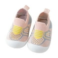 thumbnail image 1 of Girls Sneakers Sizes 6-12 Months Cartoon Mesh Floor Barefoot Non Slip Comfortable Breathable Outdoor Trendy Pink Kids&nbsp;Shoes, 1 of 6