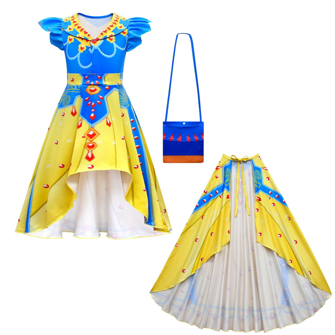 Disfraz para Mujer Princesa Jazmín Aladín Talla M 8-10 - Halloween 
