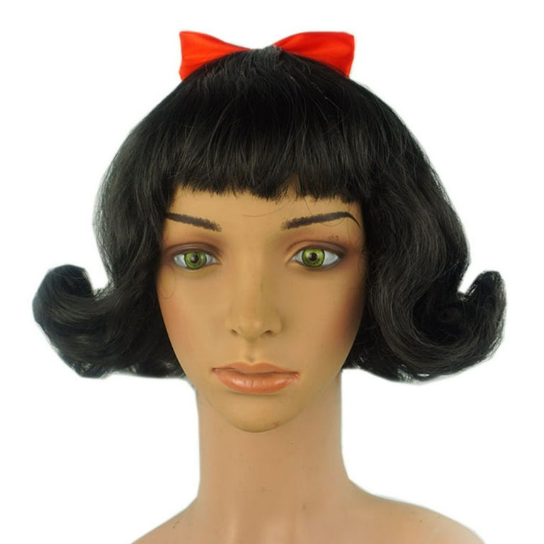 Black Bob Wig Halloween Costume Halloween Costumes Black Bob Wig