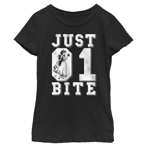 Girls Snow White and the Seven Dwarfs Just 01 Bite T Shirt