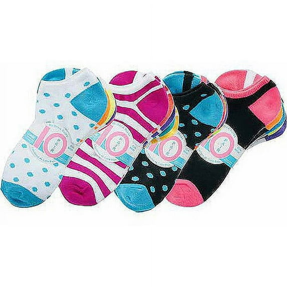 Girls' Socks, 10 Pack