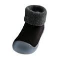 thumbnail image 1 of Girls Socks Slipper Soft House Slippers Size 4 Boys Rubber Shoes Trout Slippers Sole Solid Toddler Moccasins for Toddler Knit Stocking Warm Kid Slipper Care 5.5M, 1 of 4