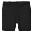 thumbnail image 1 of Girls Soft 100% Cotton Bike Shorts | Black, 1 of 4