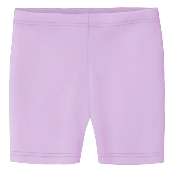 Girls Soft 100% Cotton Bike Shorts | Lavender