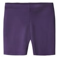 thumbnail image 1 of Girls Soft 100% Cotton Bike Shorts | Purple, 1 of 4