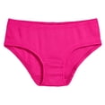 thumbnail image 1 of Made in USA Soft Cotton Girls Briefs Underwear | Hot Pink, 1 of 2