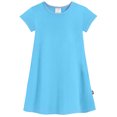 thumbnail image 1 of Made in USA Girls Soft Cotton Jersey Cap Sleeve Dress | Turqy, 1 of 5