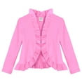 thumbnail image 1 of Girls Soft Cotton Jersey Ruffle Cardigan, 1 of 8