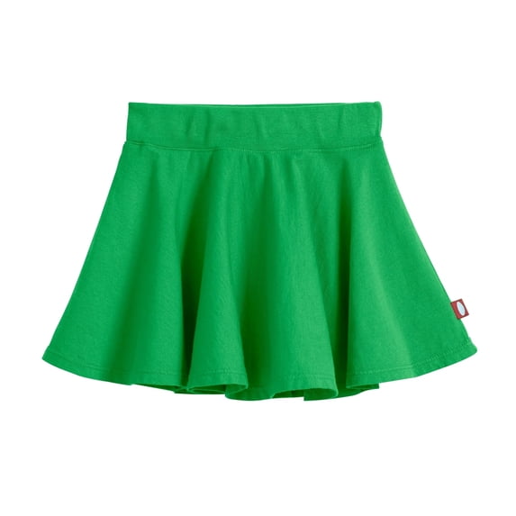 Made in USA Girls Soft Cotton Jersey Twirly Skirt | Elf