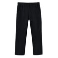 thumbnail image 1 of Girls Soft Cotton UPF 50+ Jersey Pocket Pants | Black, 1 of 6