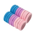 thumbnail image 1 of Girls Soft Seamless Hair Rope Bands Non-Damage Elastic Ponytail Holders Baby Headband Accessories Set, 1 of 5