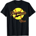 thumbnail image 1 of Girls Softball Mom Best Team Mother Perfect Mother's Gift T-Shirt, 1 of 4