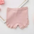 thumbnail image 1 of Girls' Solid Color Lace Safety Shorts Cotton Children's Pants Summer Thin Underwear Baby Leggings, 1 of 6