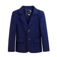 thumbnail image 1 of Girls Solid Color Slim Fit Blazer, Long Sleeve Casual Suit Jacket for Kids, Formal Wear Top, 1 of 2