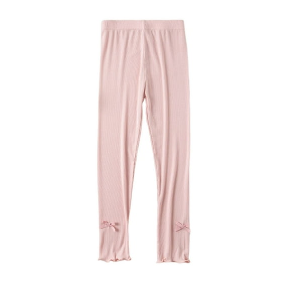 Girls' Solid Color Summer Thin Breathable Slim Mosquito Proof Pants Full Length Pants Leggings Baggy Clothes for Girls 10-12 Clothes for Tweens