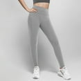 thumbnail image 1 of Girls' Solid Color Yoga Pants, High-Waist Stretchy Leggings for Ages 5-13, Soft & Breathable Fabric for School, Playtime, or Casual Activities, 1 of 6
