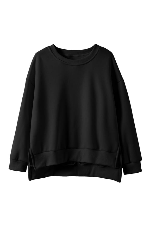 Girls Solid Wear Loose Round Neck Long Sleeve Hoodie Top Baby Boy Zip up Hoodie My Bride Hoodie Boys 4t Jacket Sweatshirts Boys 14 16 Ink Zip up Hoodie Girls Zipper Sweater Comfy Jr Boys