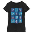 thumbnail image 1 of Girls Sonic the Hedgehog Classic Poses T Shirt, 1 of 4