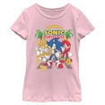 thumbnail image 1 of Girls Sonic the Hedgehog Classic Trio Pose T Shirt, 1 of 4
