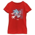 thumbnail image 1 of Girls Sonic the Hedgehog Game On Pose T Shirt, 1 of 5