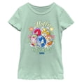 thumbnail image 1 of Girls Sonic the Hedgehog Hello Spring Faces T Shirt, 1 of 5