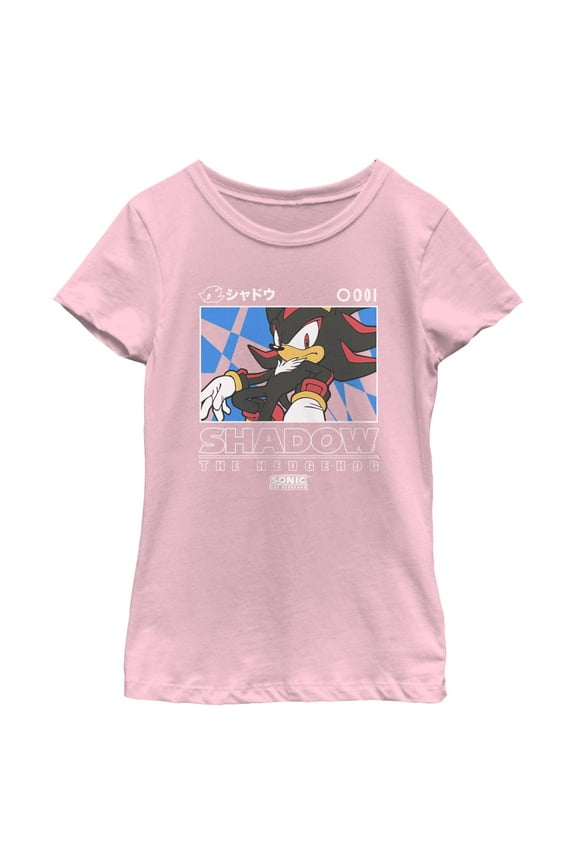 Girls Sonic the Hedgehog Shadow Portrait T Shirt