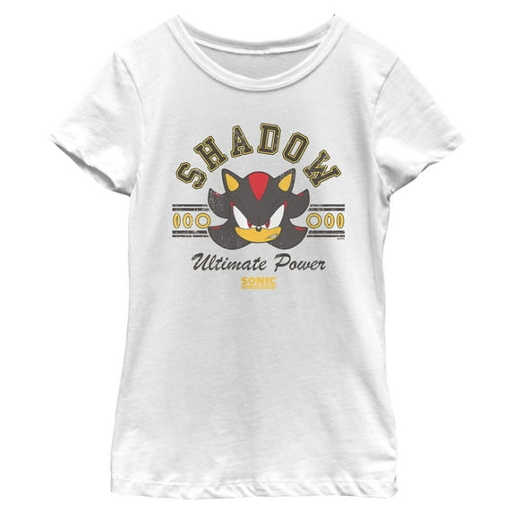 Girls Sonic the Hedgehog Shadow Ultimate Power T Shirt