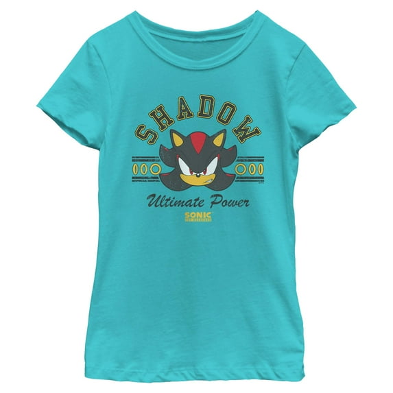 Girls Sonic the Hedgehog Shadow Ultimate Power T Shirt