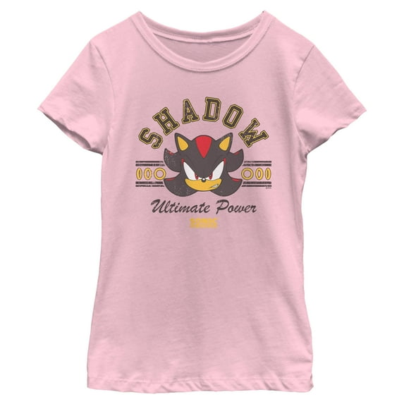 Girls Sonic the Hedgehog Shadow Ultimate Power T Shirt